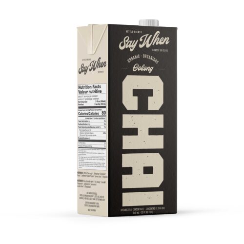 Spicy Oolong Chai Latte Mix - "Say When" - lekker pittig