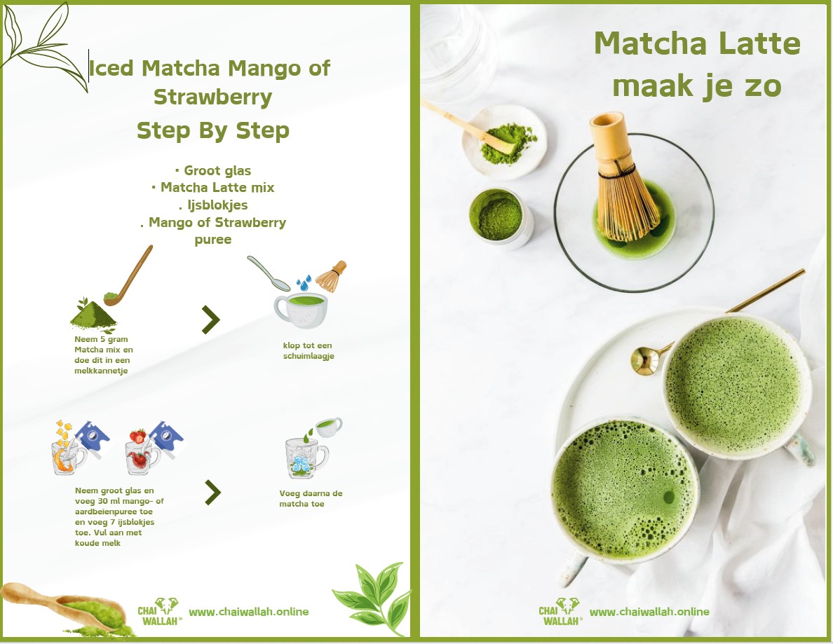 Matcha step by step