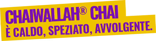 ChaiWallah® Chai è caldo, speziato, avvolgente