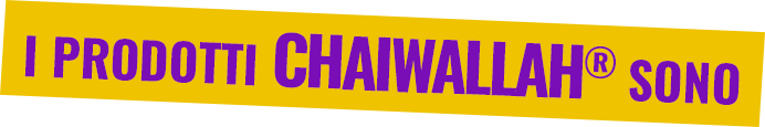 I prodotti Chaiwallah sono